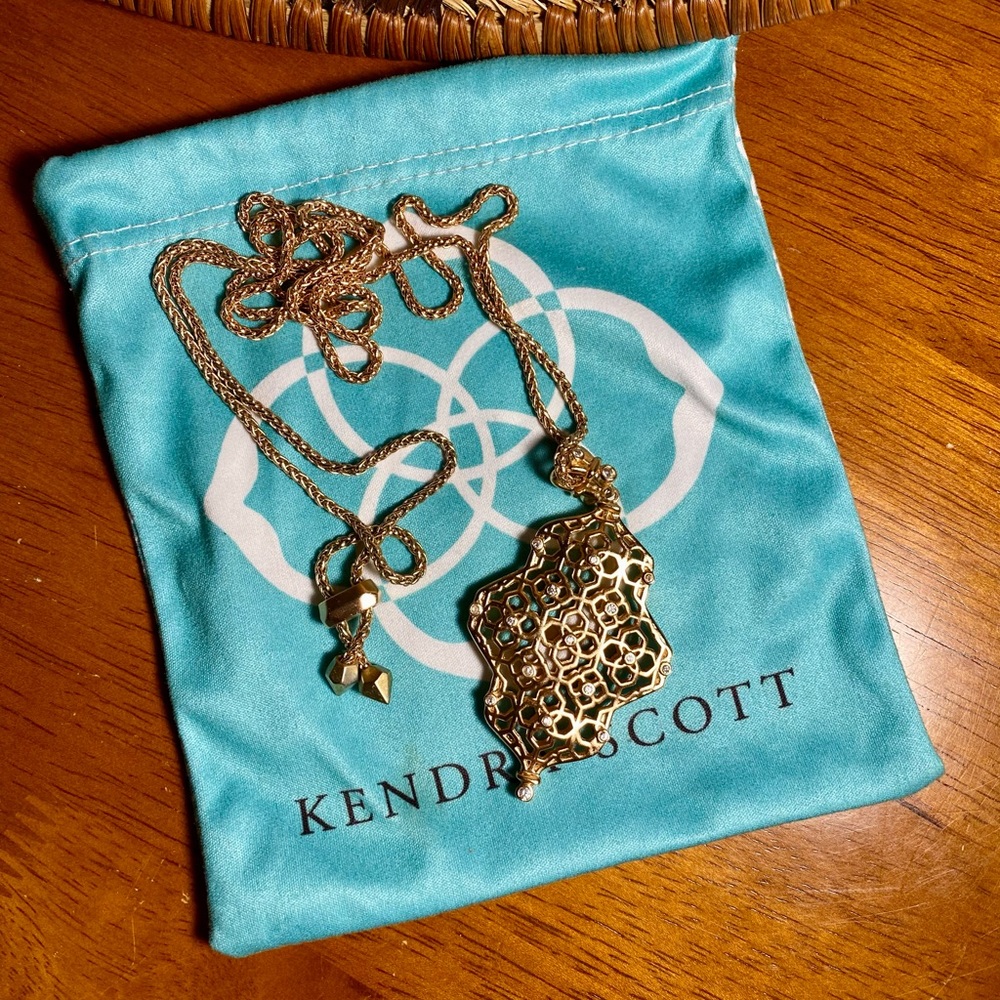 Kendra Scott Rose Gold Kathy Necklace